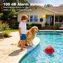 Smart Pool Alarm with App for Inground & Above Ground Pools, ASTM F2208 Certified Pool Alarm System with Adjustable Sensitivity for Safety, Pool Patrol System for Pools at Least 20 x 40ft