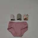 Burt's Bees Baby Toddler Girls' Underwear, Organic Cotton Panties, Tag-Free Comfort Briefs, Pack of 4 8 Y