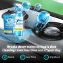 X-ALL Multi-Purpose Cleaning Tablets Streak-Free Shine and Deep Cleaning Tablet for Home on All Surfaces, 5x Tablets Only