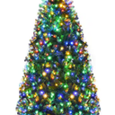 7 ft. Pre-Lit Artificial Christmas Tree with 500 LED Lights
