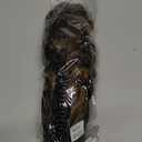 Claw Clip Ponytail Extension - 12 Inch Curly Ponytail Extension, Wavy Pony Tails Hair Extensions, Synthetic Hair Extensions Ponytail, Clip On Ponytails for Women (Color: Brown with Blonde Highlights)