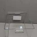 Linus Multi-Purpose Storage Bin with Handles for Kitchen, Pantry, Cabinet, Nursery, Crafts - 12" x 10" x 8", Clear