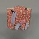 Chicken Diapers for Hens, Rooster, Ducks, Ducklings - Reusable, Adjustable, Size That FITS, XS Small Medium Large XL by Uni Infinity (Chicken Medium, Pink Floral)