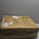 ZEOLABS Wicker Chair Cushions of 3 Pieces Waterproof Tufted Outdoor Seat Cushions for Patio Furniture Sofa Settee Couch,1 Loveseat and 2 U-Shaped Cushions, Dark Blue