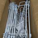 Simple Houseware Soda Can Organizer Stackable Rack Dispenser for Pantry/Refrigerator, 4 Pack, White