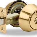 Yale YH Collection Deadbolt Double Cylinder in Polished Brass