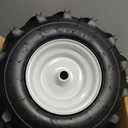 Universal Wheel 13 x 5.00-6 for Tiller/Tiller – Diameter 25 mm Axle Hole – Can be Used Left/Right Wheels 2pack