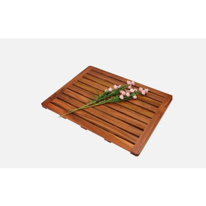 OMVEX,Teak Shower Mat,24"x17.8