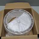 Ceiling Light, 3-Light Ceiling Light Fixture, Semi Flush Mount Ceiling Light, Light Fixtures Ceiling Mount with Double Fabric Shade, Bedroom Lights for Ceiling, White Ceiling Light Fixtures for Bedroom