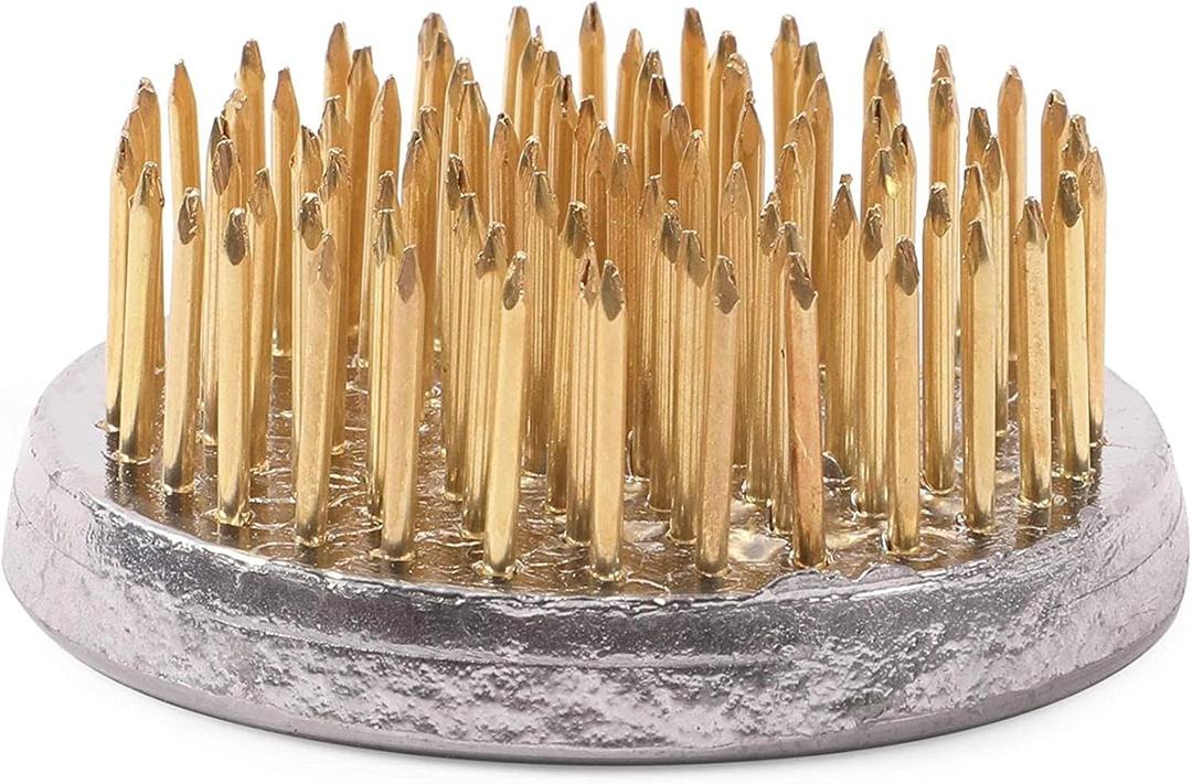 Round Flower Arrangement Holder Pin for Bouquets (2 in)