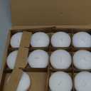 White Floating Candles 3 inch, 12 Pack Floating Candles 10 Hours Long Burning, Unscented Floating Candle for Centerpieces, Wedding, Christmas Lights, Romantic Night for Her/Him Set