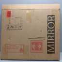 Hasipu Vanity Mirror with Lights, 23" x 18" LED Makeup Mirror, Lighted Makeup Mirror with Dimmable 3 Modes, Touch Screen Control Vanity Mirror Square White