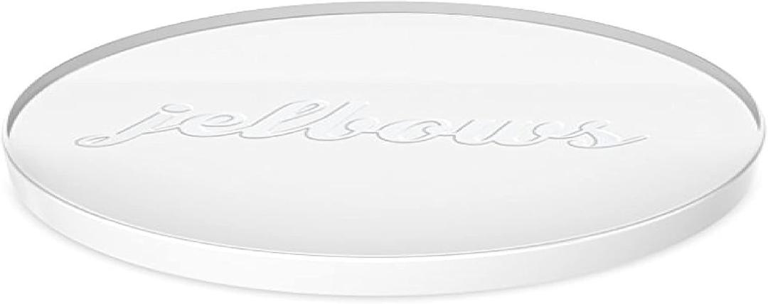 Jelbows Ergonomic Gel Wrist Rest Set for Arms & Elbows, Comfort for Office & Gaming, Wrist and Typing Pain Relief, Support for Easy Typing, Durable, Comfortable & Stain Resistant (Big Clear, 2 Pack)