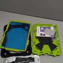 Auizotl Case for iPad (A16) 11th Generation 11 Inch (2025) / iPad 10th Generation 10.9 Inch (2022) with Rotating Stand Screen Protector, Heavy Duty Shockproof Cover for i Pad 10th Gen Case, Black Green