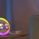 Swarmir Bluetooth Speaker with Lights, Wireless Charging Speaker, Best Birthday Gift Ideas Teenage, Applicable for Bedroom/Teen Girl Gifts