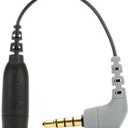 Rode SC4 3.5mm TRS to TRRS Microphone Cable Adaptor, 3 Inches