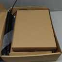 2 Pack Sign Holder Stand 8.5x11 Inch, Adjustable Sign Stand, Floor Standing Sign Holder, Snap-Open Frame Display, 360 Rotation Outdoor Indoor Poster or chalk board Display for advertising,Malls,Black