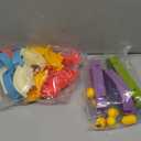 Duck Slide Bath Toys for Kids Ages 4-8, Wall Track Building Set 3+ Year Old, Fun DIY Kit Bathtub Time Birthday Gift for Toddler Boys & Girls (34 PCS)