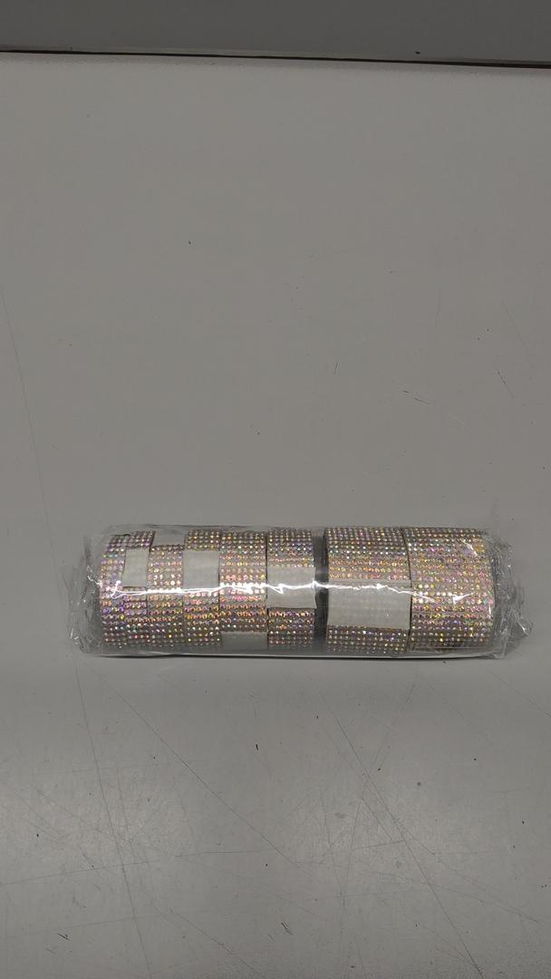 8 Rolls Rhinestone Ribbons,Cludoo 8 Yard Gold Self Adhesive Rhinestone Ribbon, Bling Crystal Diamond Ribbon Roll Wrap Glittering Rhinestones Sticker for Decoration Car DIY Arts Crafts Wedding