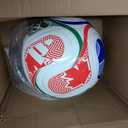 adidas World Cup 2026 Competition Ball - Inspired by la Ola Wave Design, Seamless Surface for Precision and Stability, FIFA Quality Pro