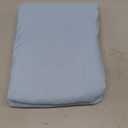 Extra Deep Queen Fitted Sheet - Hotel Luxury Single Fitted Sheet Only - Easily Fits 18 inch to 24 inch Mattress - Ultra Soft, Wrinkle & Fade Free w/Extra Deep Pocket - Breathable & Comfy - Light Blue (19 - Baby Blue)
