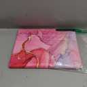 Soke for iPad (A16) 11th/10th Generation Case with Keyboard(2025/2022)-7 Color Backlight Wireless Detachable Folio Keyboard Cover with Built-in Pencil Holder for iPad 11/10.9 inch, HotPink Marble