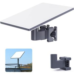 XLTTYWL Starlink Gen 2 RV Mount, 0.8-1.97 Gen 2 Pole Mount StarLink Accessories RV/SUV/Pole/Rack/Roof Outdoor Portable Mounting for Starlink Gen2/Mini Dishy
