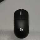 Logitech G PRO X Superlight 2 Wireless Gaming Mouse, 60g Pro-Grade with 5 Programmable Buttons, 44k DPI Sensor, 8kHz Report Rate, USB-C Charging for PC/Mac - Black