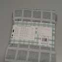 Hsvanyr Grey Cotton Tablecloth Farmhouse Rustic Runner Cover for Wedding Party Kitchen Dining Table Decor,55 Inch by 70 Inch, Walf Checks Long Classic Dresser Scarf