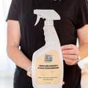 Stain & Odor Remover  Enzyme-Powered Cleaner for Pet Accidents on Carpet, Furniture & Floors  32 oz Spray  Safe for Dogs, Cats & Homes