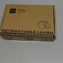 Fida Upgraded Retractable Dog Leash 30ft, Heavy Duty Pet Walking Leash for Medium/Large Breed up to 110 lbs, 360 Tangle-Free Long Retract Dog Lead, Soft Grip, One-Hand Brake, Black