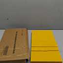 POLLIBEE Beehive Foundation Sheets, Natural Beeswax Coated Foundation Sheets, 8-1/2-Inch Deep Foundation for Beehive Frames (Yellow)