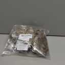 WILLBOND 4 Pcs Messy Hair Bun Hairpiece Tousled Updo for Women Hair Extensions Straight Short Ponytail Elastic Scrunchies Curly Hair Accessories (Brown mix Blond/12H24,Basic Style)