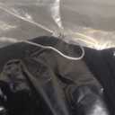 ANRABESS Women Scoop Neck Bodysuits Long Sleeve Tops 2025 Fall Slim Fit Ribbed Knit Sexy Soft Basic Shirts Fashion Outfits (Black,XLarge)