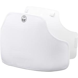 LEONARK FIE Certificate Fencing Sport Chest Guards - Armoury Hema Adjustable Double Layer Soft Breast Protectors for Football Rugby Volleyball Baseball etc - Plastron for Foil Epee Saber Fencers (Large)