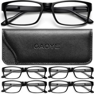 Gaoye Reading Glasses Men/Women, Eyeglasses, Blue Light Readers for Men/Women, Computer Eye Glasses, Cheaters O,75