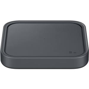 Samsung 15W Wireless Charger Single, Cordless Super Fast Charging Pad for Galaxy Phones and Devices, Compact Design, LED Indicator, USB C Cable Included, 2022, US Version, Grey