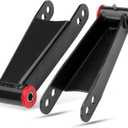 WEILEITE 3 Inch Suspension Rear Drop Lowering Shackles Kit Compatible With Chevy Silverado & GMC Sierra 1500 2500 2500 3500 HD 1500HD 2500HD 3500HD 2001-2010 2WD 4WD Replace 410730