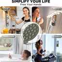 Magnetic for iPhone 16 Pro Case, Compatible with Magsafe, Suction Cup Phone Mount, 2 Screen Protectors - Camera Protector, Silicone Shockproof Protective Phone Cover 6.3", Olive Green