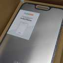 Titanium Cutting Board for Kitchen, Cutting Board Double Sided Food Grade, Pure Titanium/PP, Easy to Clean Large Size 1611 (Silver)