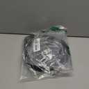 Soft Inflatable Dog Cone Alternative - Neck Donut E Collar for Large, Medium, Small Dogs & Cats - Post Surgery Recovery Collar to Stop Licking - Grey