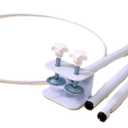 Crib Canopy Holder Universal Metal Adjustable Clip-On Stand Bracket for Crib Cot Bed Mosquito Net(White, Stand only)