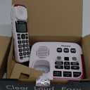 Panasonic KX-TGM450S + (2) KX-TGMA45S Digital Answering Machine with Volume Boost Control for Amplified Caller Voice Cordless Telephone-3 Handset