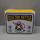 Hazel Quinn Retro Electric Kettle - 1.7 Liters / 57.5 Ounces Tea Kettle with Thermometer, All Stainless Steel, 1200 Watts Fast Boiling, BPA-free, Cordless, Automatic Shut Off - Mint Green