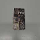 Pumhey Aesthetic Vintage Grunge Collage Phone Case Compatible with iPhone 15 Pro Max, Skull Planets Collage Cover for Teens Men Women, Trendy Cool TPU Bumper Case Cover for iPhone 15 Pro Max