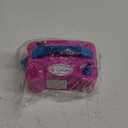 IDAODAN Electric Balloon Pump, Portable Electric Balloon Blower Machine Balloon Air Pump Dual Nozzle Rose Red 110V 600W Balloon Inflator for Party Decorations