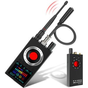 Hidden Camera Detector Anti-Spy Detector Portable Listening Device Detector Camera Finder Professional Privacy Protector