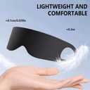 9 Pcs Sleep Masks for Women, Men, Light Blocking Eye Mask for Sleeping, Breathable Blackout Sleeping Mask with Zero Pressure Design, Comfort Fit for Side/Back/Stomach Sleepers, Travel and Yoga