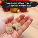 White Elephant Gifts for Adults, Funny Coffee Mug with Finger on the Bottom, French Fry Holder & Sauce Holder Set, Date Night Ideas Food Choice Dice, Gag Gifts Stocking Stuffers for Men Women - Black