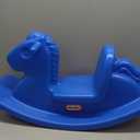 Little Tikes Rocking Horse Blue, 33.00 L x 10.00 W x 17.50 H Inches